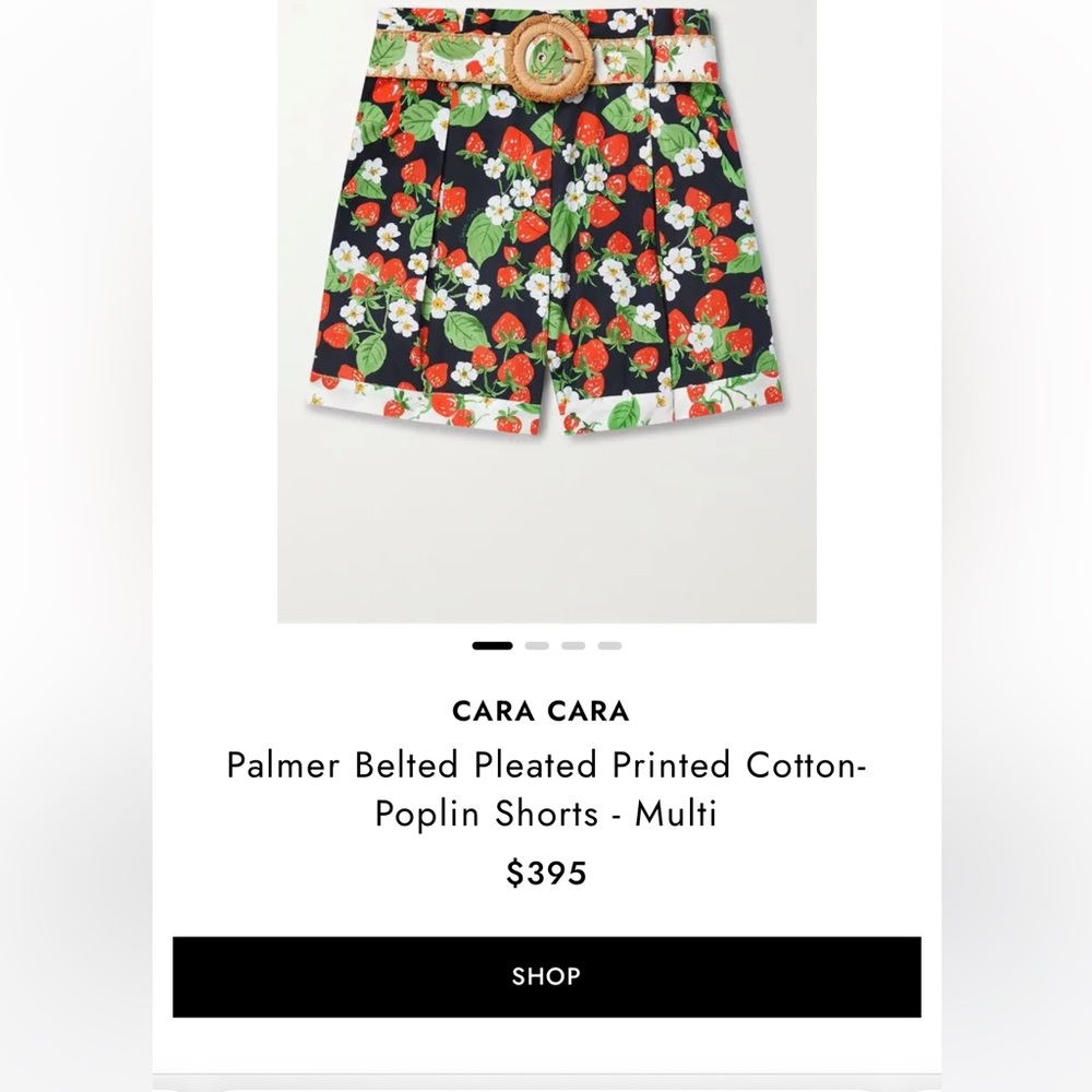 Cara Cara nyc strawberry shorts